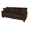 thumbnail image 1 of Serta RTA Palisades - Sofa - 3 seats - armrests - polyester, wood frame - kingston brown, 1 of 11