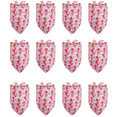 thumbnail image 1 of 12 Pieces Dog Bandana Scarf Washable Triangular Bibs Pet Adjustable Washable Kerchief Dog Bandana, 1 of 5