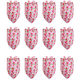thumbnail image 1 of 12 piezas de pañuelos para perros, baberos triangulares lavables, pañuelos ajustables y lavables para mascotas, 1 of 5