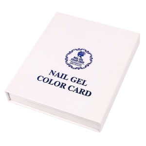 120 Tableau d'affichage de la couleur Nail polonais Carte de couleur Manucure
