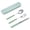 Green, variant on Joernso 1 Set Dinner Fork Anti-slid Handle Food Grade Materials Stainless Steel Heat-resistant Easy to Clean Cutlery Set for Home