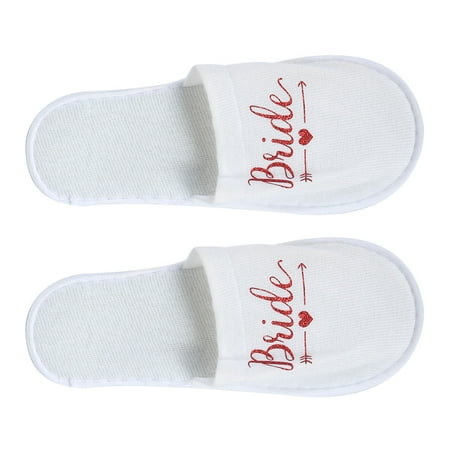 

Cergrey Disposable Slippers Party Slipper Comfortable For Wedding Party