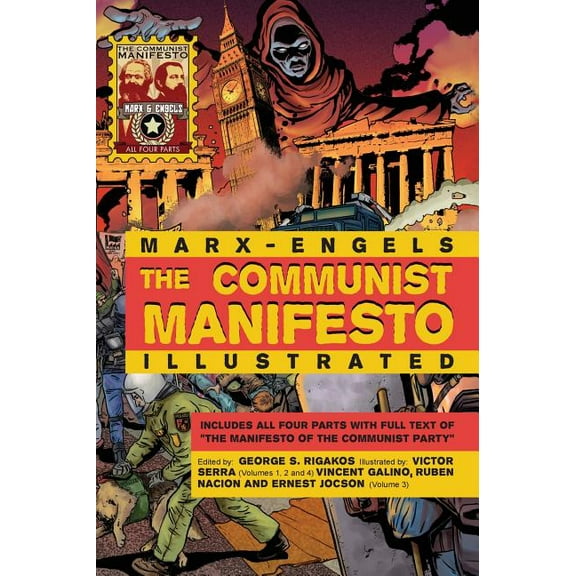 The Communist Manifesto Illustrated (Hardcover)