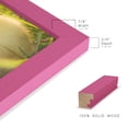 thumbnail image 3 of Grooved 6 in. x 8 in. Pink Picture Frame Set (Set of 4), 3 of 6