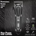 thumbnail image 5 of Haokry Cortapelos para hombres profesionales - Cortapelos de peluquero inalámbricos y con cable para cortar y arreglar el cabello Recortador de barba recargable, 5 of 5