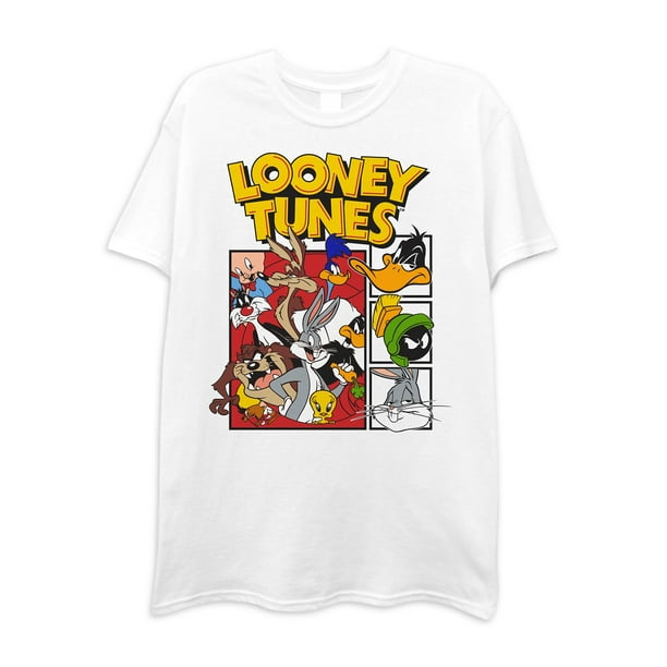 blue looney tunes shirt