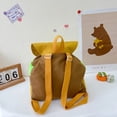 thumbnail image 3 of Cute Hamburger Backpack Kids Girl Canvas Fun Burger School Bookbag (L), 3 of 9