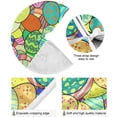 thumbnail image 2 of FMSHPON Easter Eggs Xmas Christmas Tree Skirt Stand Mat for Holiday Party Decoration Indoor Outdoor 48 inches, 2 of 6