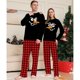 thumbnail image 3 of Pijamas de Navidad a juego para padre, madre e hijo, conjuntos familiares, Tops y pantalones a cuadros, ropa de Navidad, 2023, 3 of 4