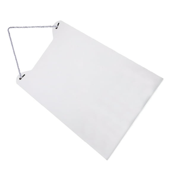 Masteelf Reserved Seating Signs Wedding Chairs Hanging Sign Acrylic Reserved Chair Signs Reserved Hanging Sign Blank Writing Handmade Seat Signs with Rope Transparent