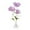 Violet, variant on QccHieUs Huge Artificial Flower Wedding Giant Flower Height 1.7M with Standing Base Paper Violet