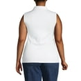 thumbnail image 3 of Lands' End Women's Plus Size Supima Cotton Polo, 3 of 3