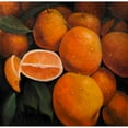 thumbnail image 3 of Atelier B Art Studio 15x15 Black Modern Framed Museum Art Print Titled - Basket of Oranges Fruit, 3 of 5