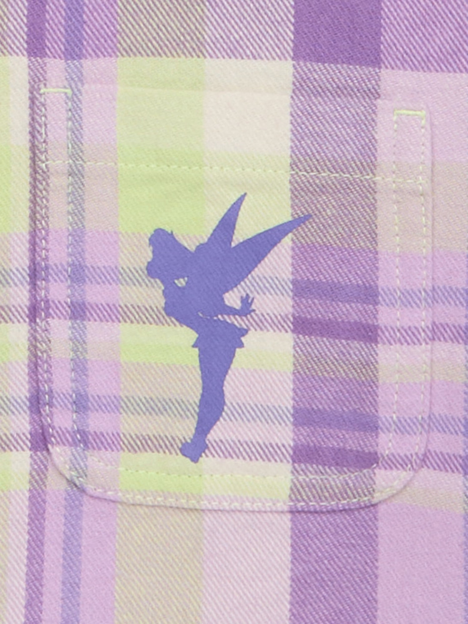 Disney Tinkerbell Toddler Girls Shacket, Sizes 12 Months - 5T