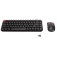 thumbnail image 3 of Combo de teclado y mouse para máquina de escribir, 68 teclas, transmisión estable de 2,4 GHz, teclado de máquina de escribir retro con batería para Windows, color negro, 3 of 5