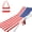 Usa Flag, variant on Catalonia USA Flag Lounge Chair Towel Cover, Large Quick Dry Beach Chair Covers, No Sliding Chaise Cover Towel for Outdoor Travel Pool Patio Sunbathing, Patriotic Themed for Memorial Day, 4th of July