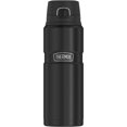 thumbnail image 1 of Thermos Vacuum Insulated Stainless Steel 24 oz Beverage Bottle, Black, 1 of 6