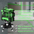 thumbnail image 3 of 360 Rotatable Aluminum Alloy Bracket Base 1/4' Interface Fine Adjustment Tripod Stand For Laser Level, 3 of 3