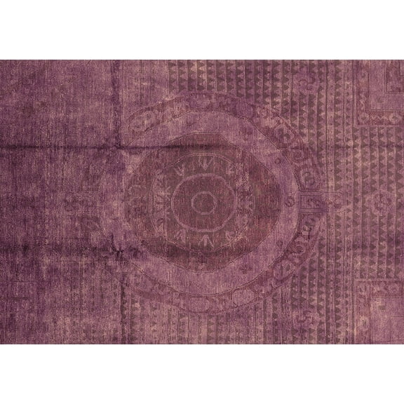 Ahgly Company Indoor Rectangle Persian Brown Bohemian Area Rugs, 5' x 7'