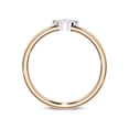 thumbnail image 4 of AFFY Solitaire Stackable Engagement Ring for Women, 1/10 Carat (ctw) Marquise Cut Lab Grown Diamond Promise Ring In 14K Rose Gold Over Sterling Silver F-G-H, SI Quality (0.10 ctw) Ring Size-7.5, 4 of 6