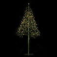 thumbnail image 4 of Alpine Corporation 53"H Indoor/Outdoor Artificial Christmas Tree with LED Lights, Green, 4 of 14