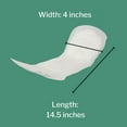 thumbnail image 2 of Sure Care Unisex Incontinent Pad Contoured 4 X 14-1/2 Inch 1130A, 70, 168 Ct, 2 of 3