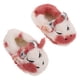 thumbnail image 1 of 1 par de pantuflas peludas de vaca para niñas pequeñas, suaves y cálidas, para interiores Adorables pantuflas de casa con dibujos animados para niñas pequeñas, calzado cómodo y acogedor para bebés, 1 of 7