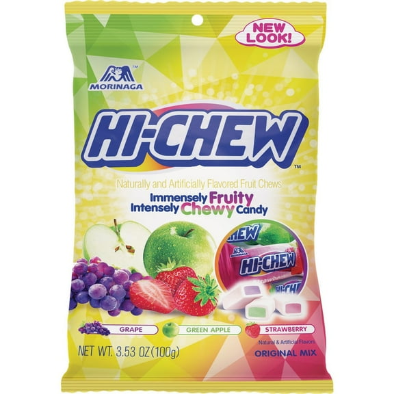 Hi-Chew Original Fruit Flavor 3.53 Oz. Candy 119206 Pack of 6 119206 988005