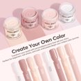 thumbnail image 2 of Kit de uñas en polvo Modelones con purpurina rosa nude de 4 colores, 2 of 8