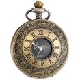 thumbnail image 1 of Reloj de bolsillo Mudder de 4,6 cm, bronce, con números romanos, 1 of 1