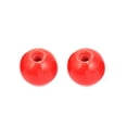 thumbnail image 3 of Unique Bargains Red Plastic M6 x 25mm Dia Round Ball Handle Knob Spare Part 6 Pieces, 3 of 4