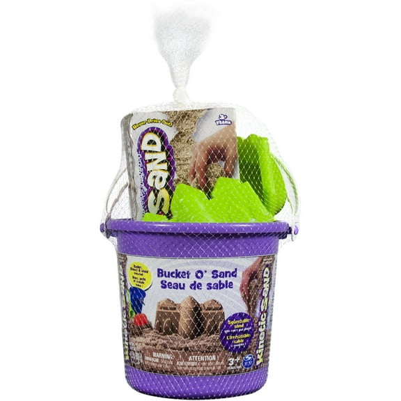Kinetic Sand Bucket O'Sand with 2lbs of Sand & 3  Tools
