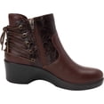 thumbnail image 2 of Women's Alegria by PG Lite Stevee Ankle Bootie Cute Stuff Cocoa Leather 36 M, 2 of 5