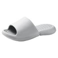 thumbnail image 2 of Ceisia Men's Slippers Super Thick Soft Sole Plastic Indoor Home Non-Slip Anti-Odor Bathroom Slides Summer Comfort Casual House Shoes Lightweight Gifts for Father, 2 of 5