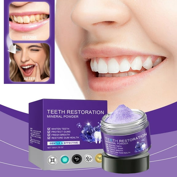 Komiseup Purple Toothpaste Gently Cleanses And Protects Teeth Health Refreshing Breath Teeth 50g