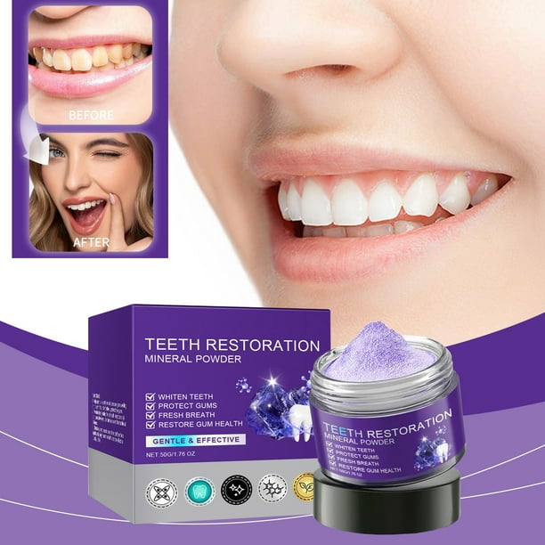 Pasta de dientes morada. Limpia suavemente y protege la salud dental. Aliento fresco. 50 g. Pasta de dientes probiótica.
