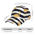 thumbnail image 5 of Goofa Gold Flamingo Printed Baseball Cap for Men and Women - Adjustable Unisex Hat for Sports and Casual Wear,Sun protection Casual Outdoor Everyday Fashion Cap, 5 of 9