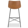 thumbnail image 4 of Poly & Bark Paxton 24” Counter Stool in Tan (Set of 3), 4 of 7