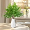 thumbnail image 5 of PE Christmas Greenery Stems - Realistic Pine Needle Branches for DIY Wreaths Garland Centerpiece Holiday Home Decor Crafting(13p Grass), 5 of 7