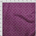 thumbnail image 4 of oneOone Rayon Purple Fabric Asian Block Print Sewing Craft Projects Fabric Prints By Yard 56 Inch Wide, 4 of 4