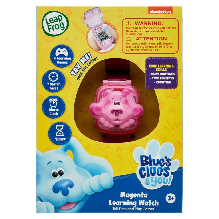 LeapFrog Blues Clues and You! Magenta Learning Watch for Preschoolers