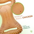 thumbnail image 4 of Benebone Dental Durable Dog Chew Toy for Aggressive Chewers, Real Chicken, Medium, 4 of 9