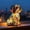 White, variant on Resin Painted Dog Night Light, Tiffany-Style Animal-Shaped Decorative Lamp, Tabletop Accent Light for Living Room & Bedroom