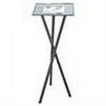thumbnail image 2 of Meyda Tiffany 108559 Glass Tri-Pod Accent Table - Bronze, 2 of 2