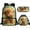 Highland Cow Green, variant on Jeiento Sea Turtle Backpack Set for Girls Elementary Middle School Backpack with Lunch Box Pencil Case 3Pcs Kids Bookbags for 5th Grade Boys Watercolor Book Bag Back to School Gifts Blue