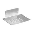 thumbnail image 2 of Bathroom Soap Box Rack, Stainless Steel Material, Wall-Mounted No Perforation, Watertight and Rust-Proof, Unique Drainage System, Includes Fixing Adhesive, 2 of 6