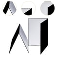 thumbnail image 6 of Kokiya 2 Pieces 3 in 1 Light Reflectors Foldable Photography Cardboards for Jewelry A4, 6 of 9