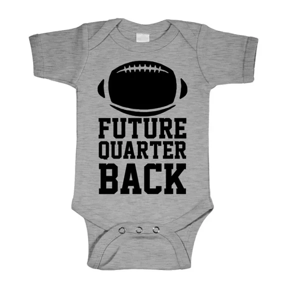 Baby Bodysuit BELLA CANVAS Future Quarterback Baby Bodysuit