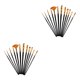 thumbnail image 2 of Juego de 12 Pinceles para Pintar Cateissary Negro 22CM, 2 of 6