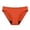 Orange, variant on Women's Underwear for Everyday Comfort Modern Bikini Panties Designed for Home Leisure and Seasonal Versatility